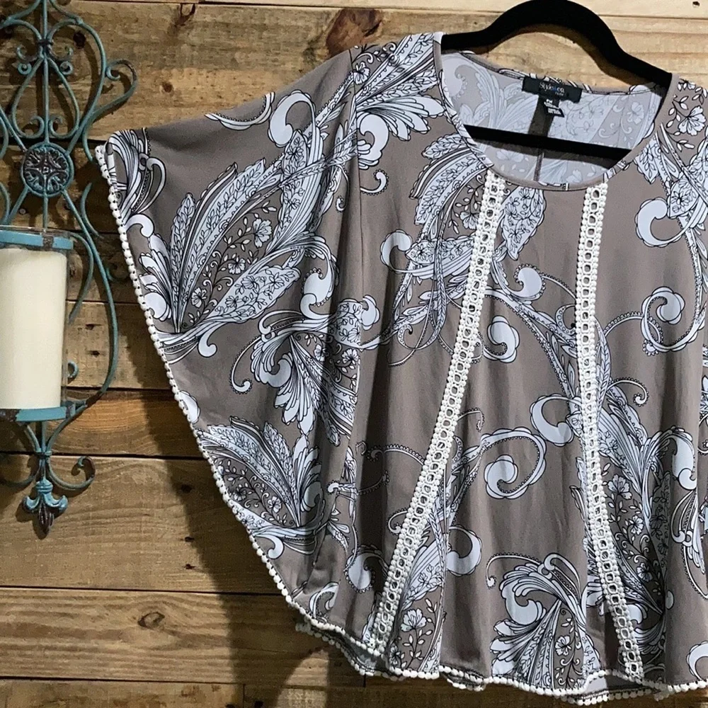 Style&Co Blouse size PM. J - Picture 4 of 11